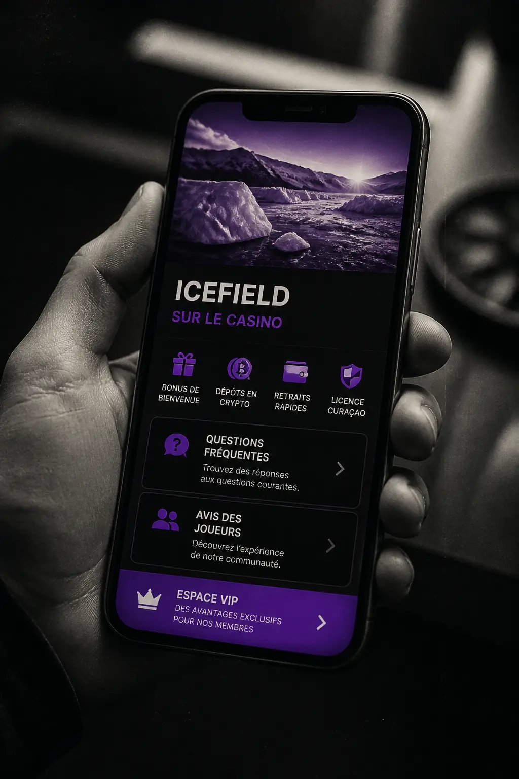 MyStake Casino Icefield en France visual guide for MyStake Casino